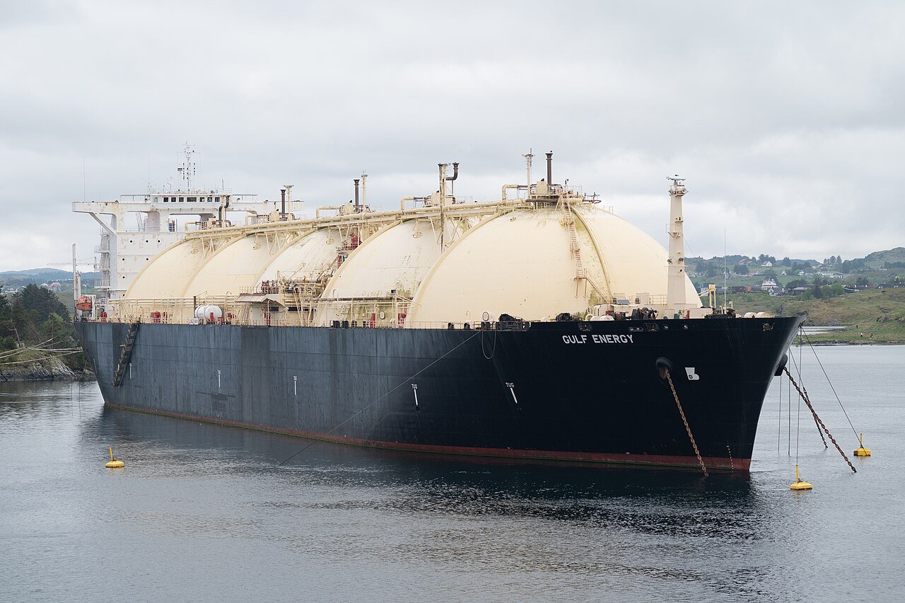 A vessel at anchor in Norway, industry reference